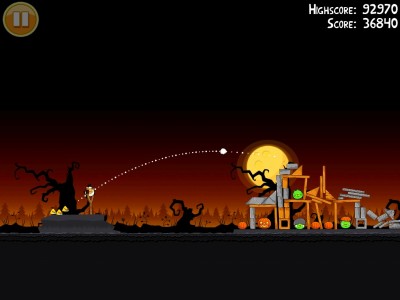 Angry Birds screen shot 