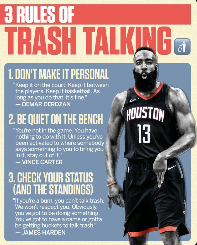 O que é o 'trash talk' na NBA? Entenda